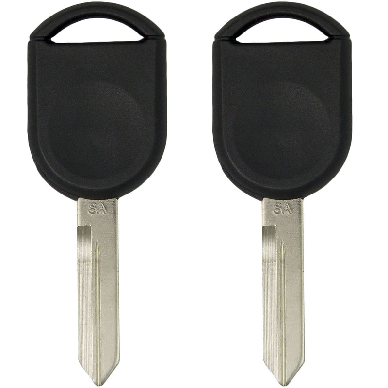  [AUSTRALIA] - Keyless2Go New Uncut Replacement 80 Bit Transponder Ignition Car Key H92 H84 H85 (2 Pack)