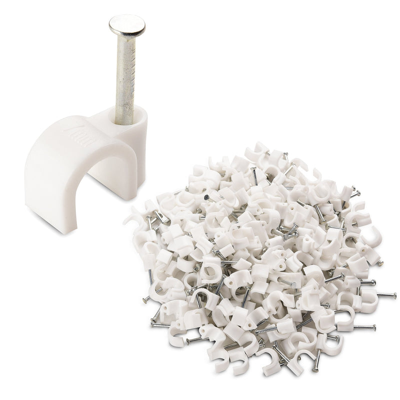  [AUSTRALIA] - Cable Matters 200-Pack Nail-in Cable Clips Cord Organizer