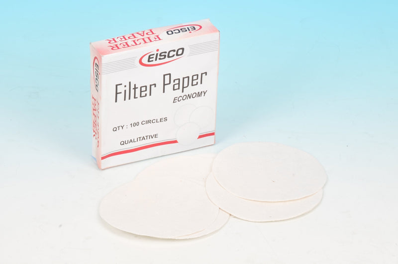 Eisco Labs Qualitative Filter Paper, 15cm, Pack of 100 - LeoForward Australia