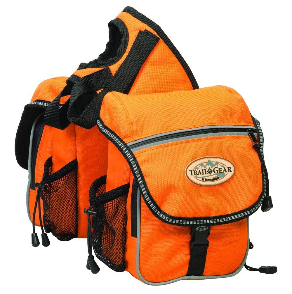  [AUSTRALIA] - Weaver Leather Trail Gear Pommel Bag Orange