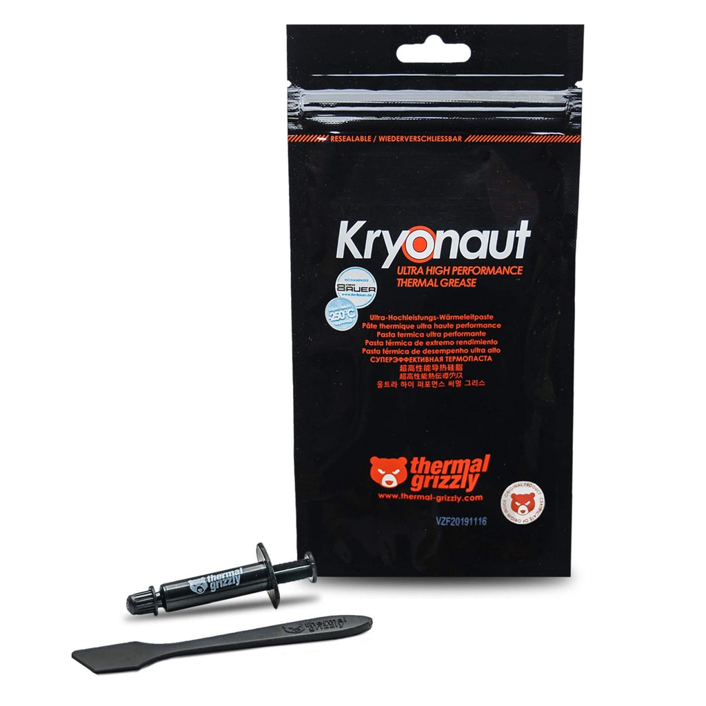 Thermal Grizzly Kryonaut The High Performance Thermal Paste for Cooling All Processors, Graphics Cards and Heat Sinks in Computers and Consoles (11.1 Gram) 11.1 Grams… - LeoForward Australia