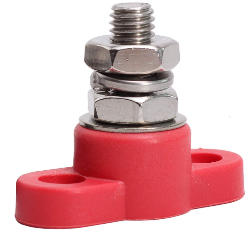  [AUSTRALIA] - Fastronix 3/8" Red Single Stud Junction Block 3/8"