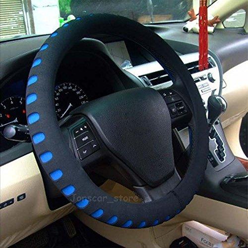  [AUSTRALIA] - Raysell Automotive Steering Wheel Cover - Soft & Breathable EVA Foam Cover Fit for Car Steering Wheel with 38cm/15 Diameter (Blue)