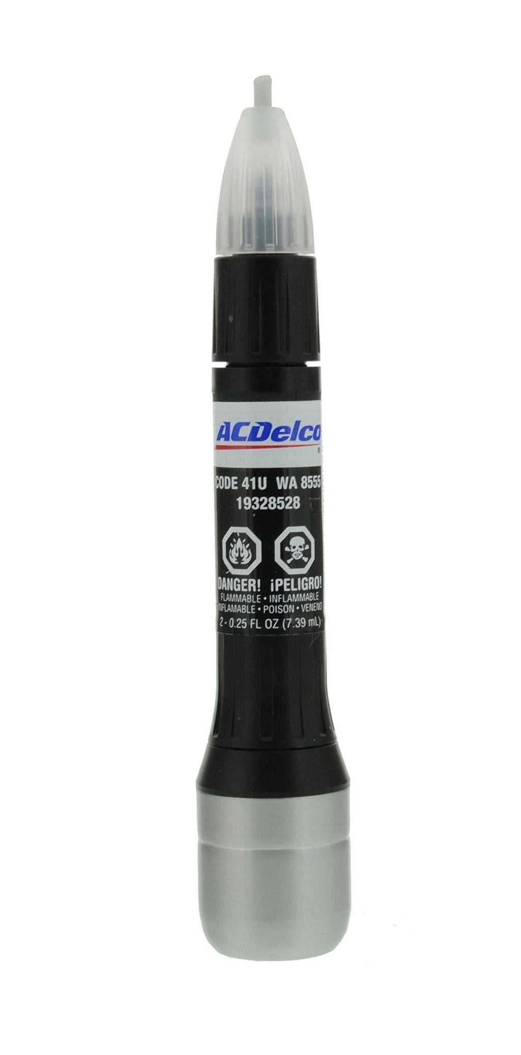  [AUSTRALIA] - ACDelco 19367651 Black (WA8555) Four-In-One Touch-Up Paint - .5 oz Pen, Model:19367651