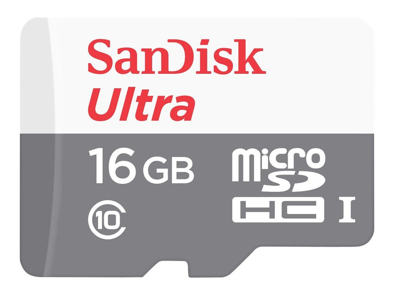  [AUSTRALIA] - SanDisk Ultra SDSQUNB-016G-GN3MN 16GB 48MB/s UHS-I Class 10 microSDHC Card