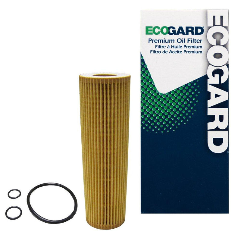 ECOGARD X10306 Premium Cartridge Engine Oil Filter for Conventional Oil Fits Mercedes-Benz C250 1.8L 2012-2015, SLK250 1.8L 2012-2015 - LeoForward Australia