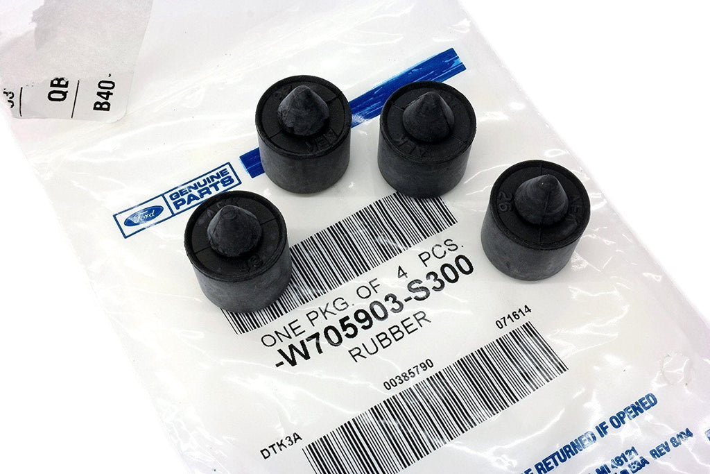  [AUSTRALIA] - Ford Ranger F150 Lincoln 16.5MM Exterior Rubber Bumpers Set Of 4 OEM W705903S300