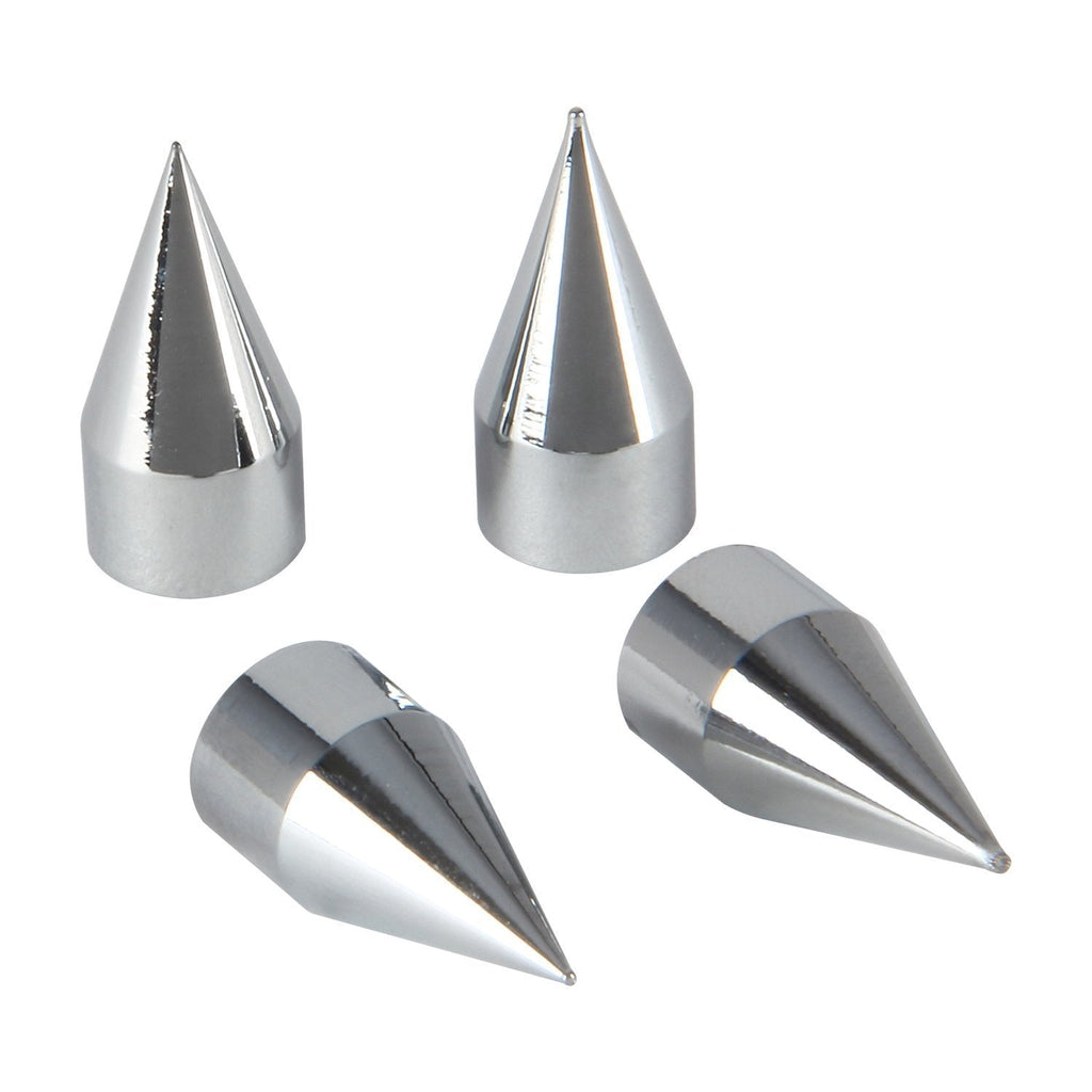 Pilot Automotive Pilot IP-2049 Spiked Chrome Finished Valve Caps - LeoForward Australia