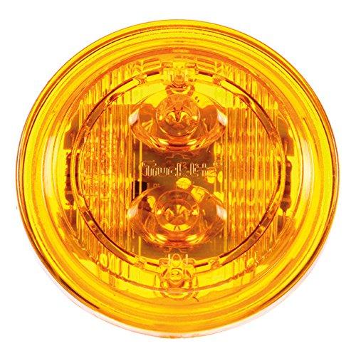  [AUSTRALIA] - Truck-Lite 30385Y 30 Series Yellow 6 Diode LED Marker/Clearance Lamp (Low Profile Fit N Forget Connection)