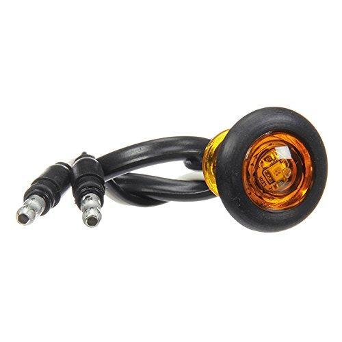  [AUSTRALIA] - Truck-Lite 33050Y 33 Series Yellow LED Marker/Clearance Lamp (P2 Rated Grommet Kit LED)