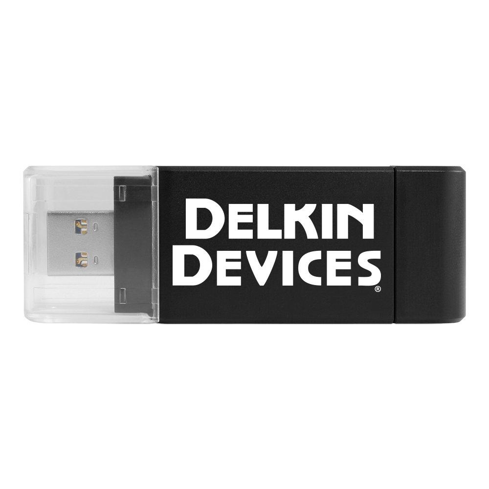 Delkin USB 3.0 Dual Slot SD & microSD Travel Reader (DDREADER-46) - LeoForward Australia