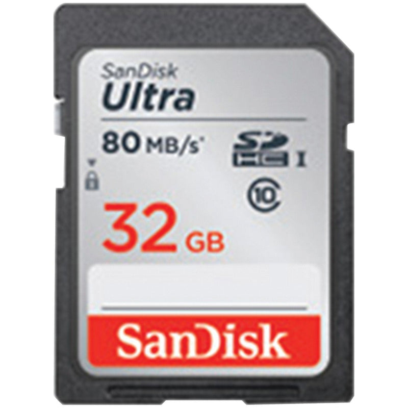  [AUSTRALIA] - Sandisk Ultra SDHC 32GB 80MB/S C10 Flash Memory Card (SDSDUNC-032G-AN6IN)