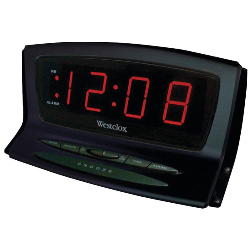 WESTCLOX 70012BK Instant-Set LED Alarm Clock Consumer Electronics - LeoForward Australia