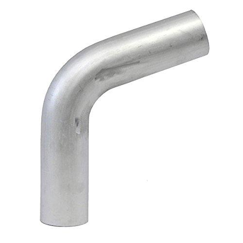  [AUSTRALIA] - HPS AT70-300-CLR-475 6061 T6 Aluminum Elbow Pipe Tubing, 16 Gauge, 70 Degree Bend, 3" OD, 0.065" Wall Thickness, 4.75" Center Line Radius