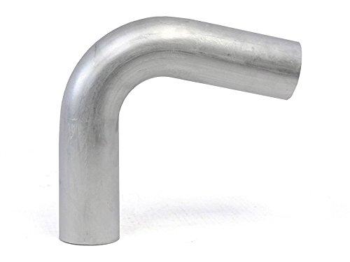  [AUSTRALIA] - HPS AT100-250-CLR-25 6061 T6 Aluminum Elbow Pipe Tubing, 16 Gauge, 100 Degree Bend, 2.5" OD, 0.065" Wall Thickness, 2.5" Center Line Radius