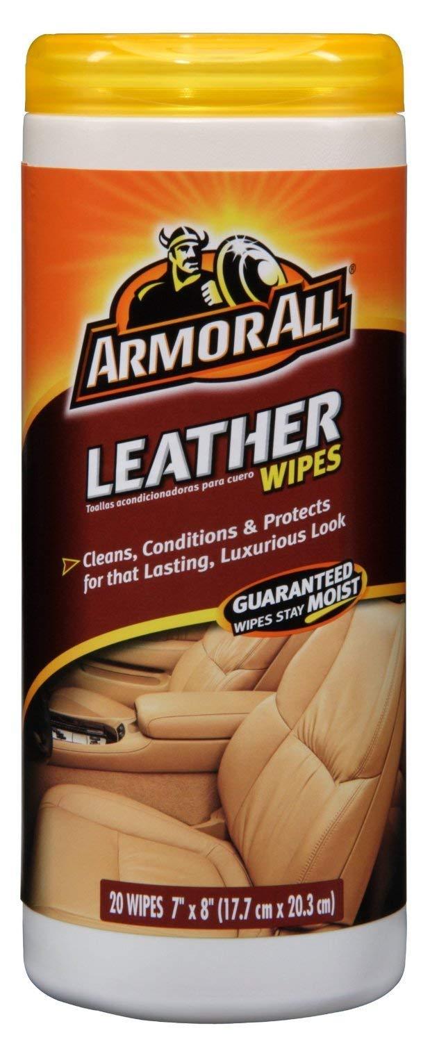  [AUSTRALIA] - ArmorAll 10927/10881 Leather Wipes 20 Count 3 Pack