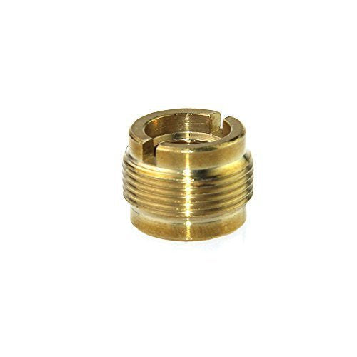  [AUSTRALIA] - CAMVATE 3/8” Female To 5/8" Male Threaded Screw Adapter For Mic Micphone Stand 1 Piece