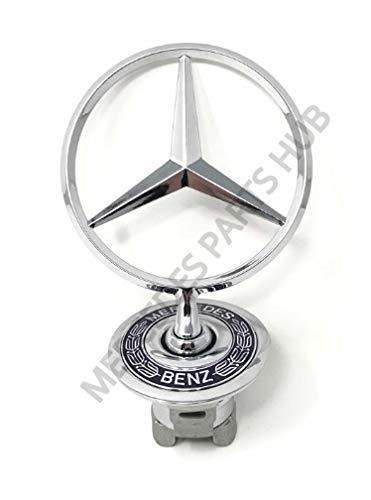 Mercedes Benz Hood Star Emblem Badge Genuine OE 1400286 - LeoForward Australia