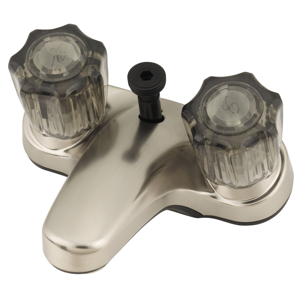  [AUSTRALIA] - Empire Brass U-YCJW73N Faucet Nickel with Smoked Crystal
