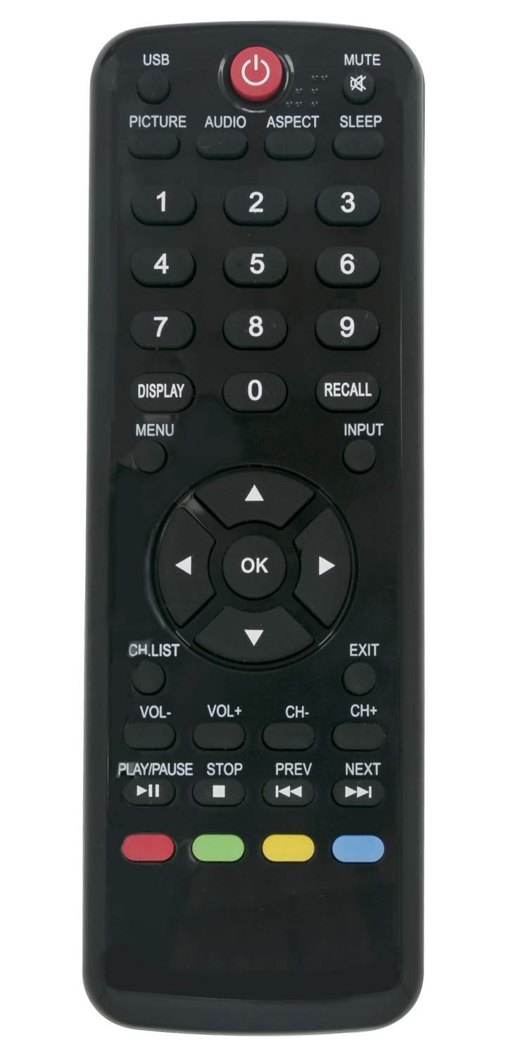 New Remote Control HTR-D18A HTRD18A fit for Haier LE42B50 LE32B50 LE39B50 LE32B50 LE32T1000 LE22T1000F LE24T1000F LCD LED TV Remote Control HTR-D18A - LeoForward Australia