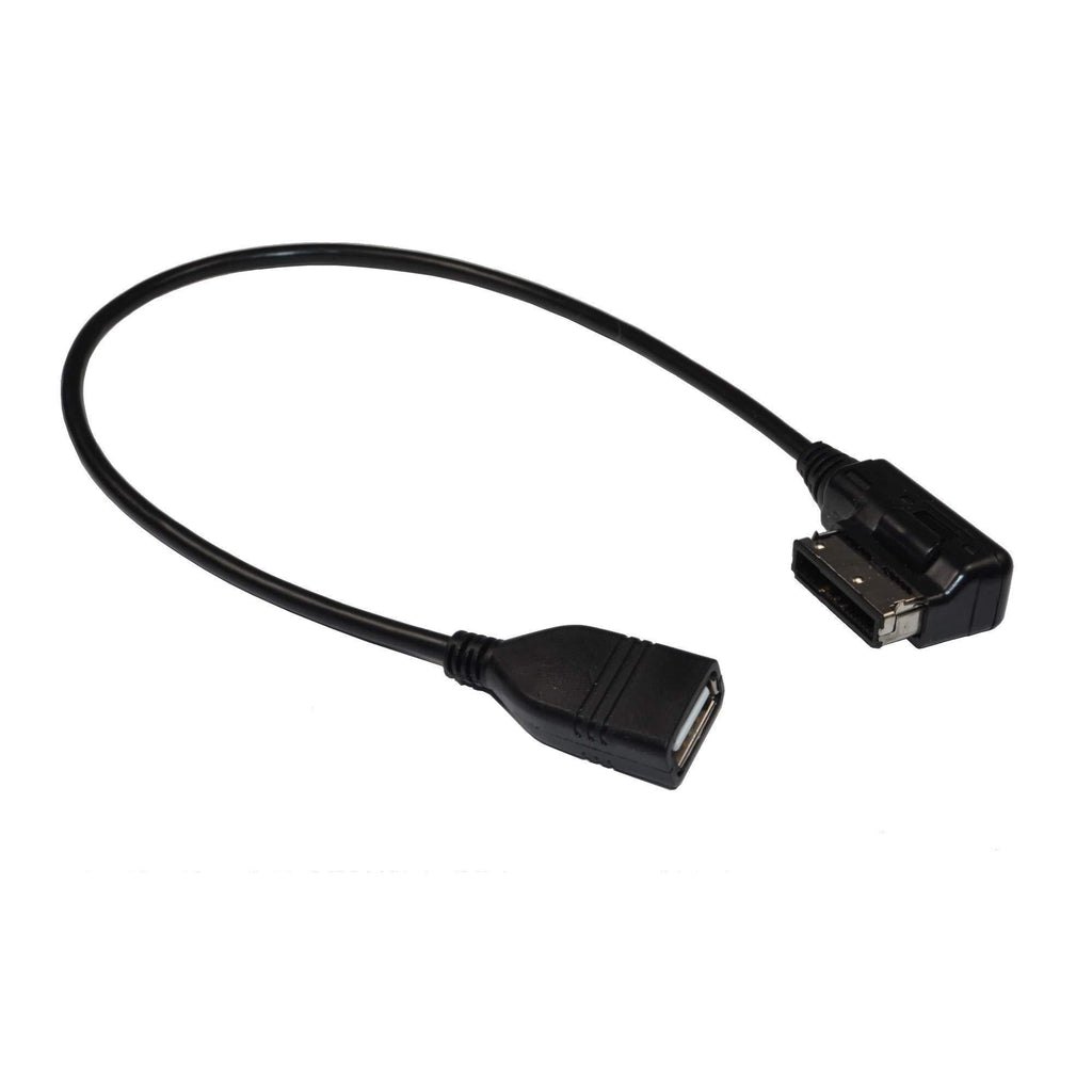 HQRP MDI MMI / USB Cable Adapter fits VW Volkswagen Golf MK6 / GTI MK6 / Jetta Sportwagen MK6 2010 2011 2012 2013 2014, Media Interface Adapter - LeoForward Australia