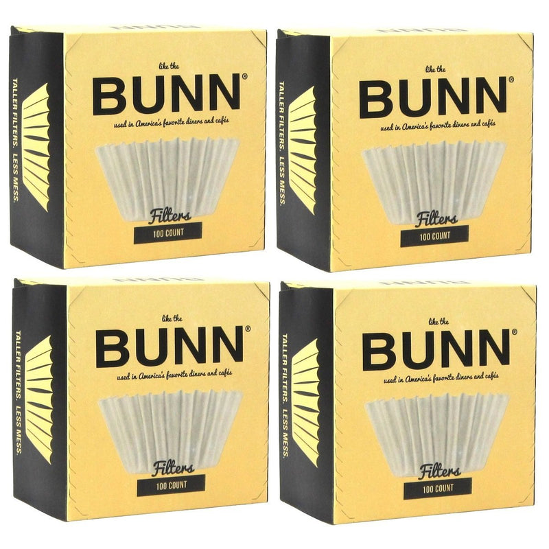 BUNN BCF100-B 100-Count Basket Filter (Pack of 4) - LeoForward Australia