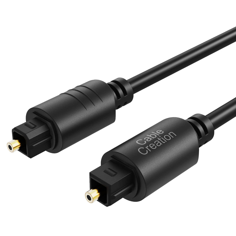  [AUSTRALIA] - CableCreation Optical Audio Cable, 3 Feet Fiber Optic Cable [S/PDIF] with Gold Plated for Home Theater, Sound Bar, TV, PS4, Xbox, VD/CD Player, Blu-ray Players, Game Console& More, 0.9M 1