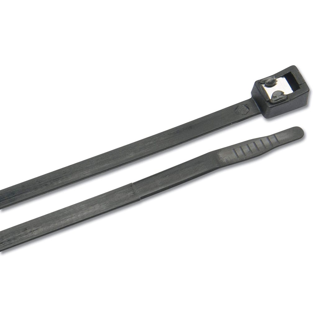  [AUSTRALIA] - Gardner Bender 46-311UVBSC Nylon Self-Cutting Cable Tie, 11 inch, 50 lb. Tensile, Twist-Off Tail, Zip Tie, 50 Pk., UV Resistant Black