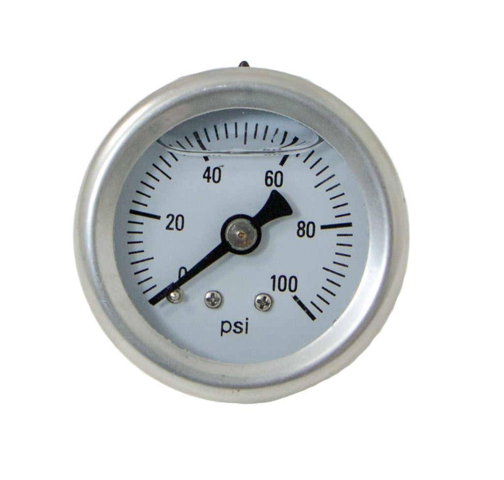  [AUSTRALIA] - Top Street Performance JM1018 1/8" NPT Liquid Filled Fuel Pressure Gauge (0-100 psi)