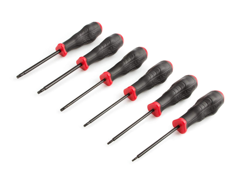  [AUSTRALIA] - TEKTON Torx High-Torque Screwdriver Set, 6-Piece (T10-T30) - Black Oxide Blades | DHT91006, 6-pc. (T10-T30) 6-pc. (T10-T30)