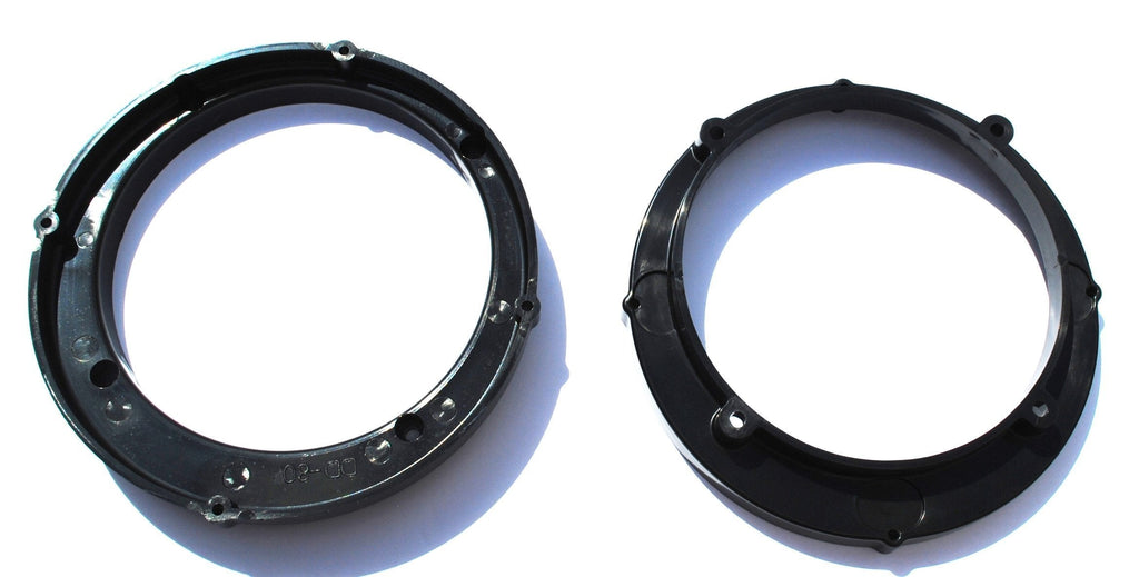  [AUSTRALIA] - Custom Install Parts 5.25 to 6.5 Motorcycle Speaker Adapter Pair Rings Fitted for Victory XC Cross Country 2007 2008 2009 2010 2011 2012 2013 2014 2015