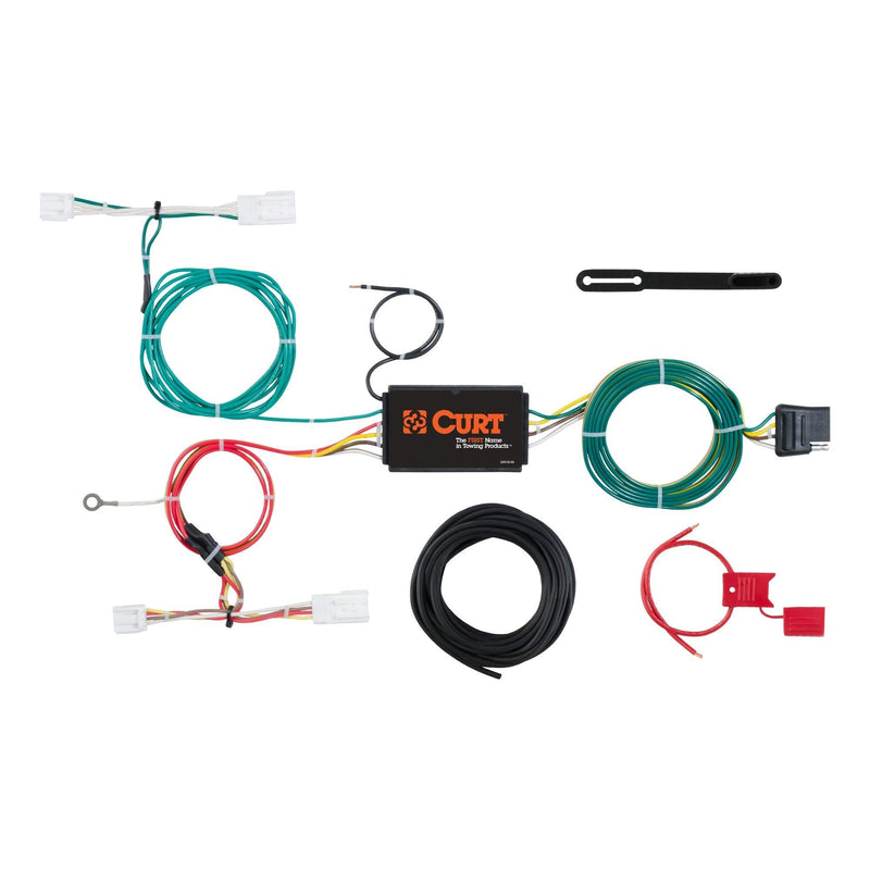  [AUSTRALIA] - CURT 56268 Vehicle-Side Custom 4-Pin Trailer Wiring Harness for Select Lexus NX 200t, Lexus NX 300h