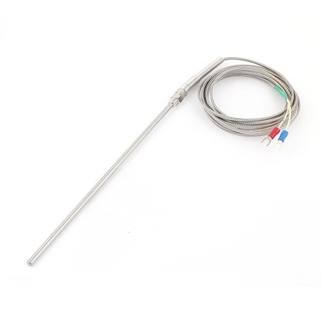 uxcell 10Ft Stainless Steel Probe K Type Sensor High Temperature Thermocouple - LeoForward Australia