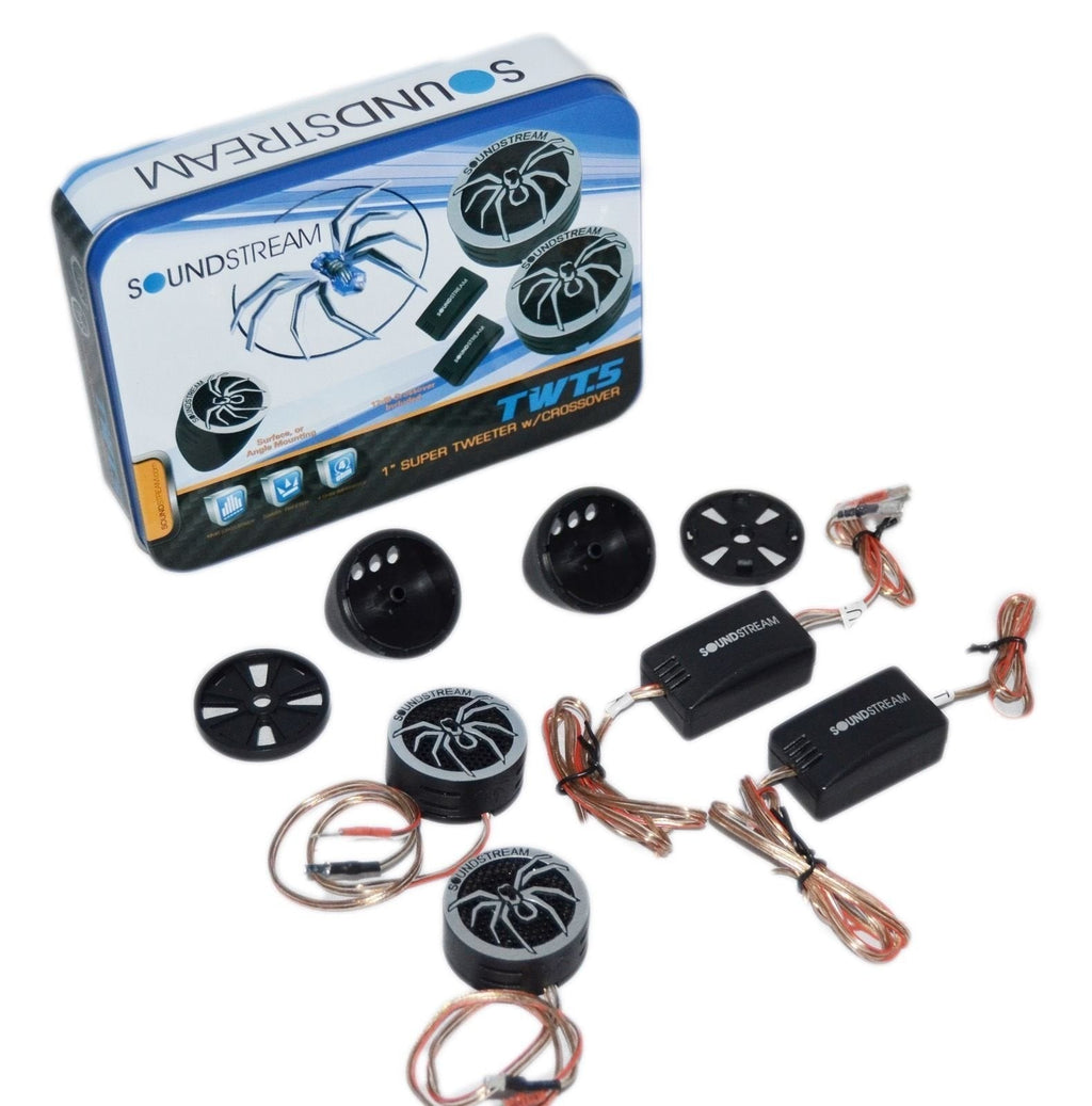 Soundstream Twt.5 1 110w Pie Dome Tweeters 4 Ohm, Model: TWT.5, Electronics & Accessories Store - LeoForward Australia