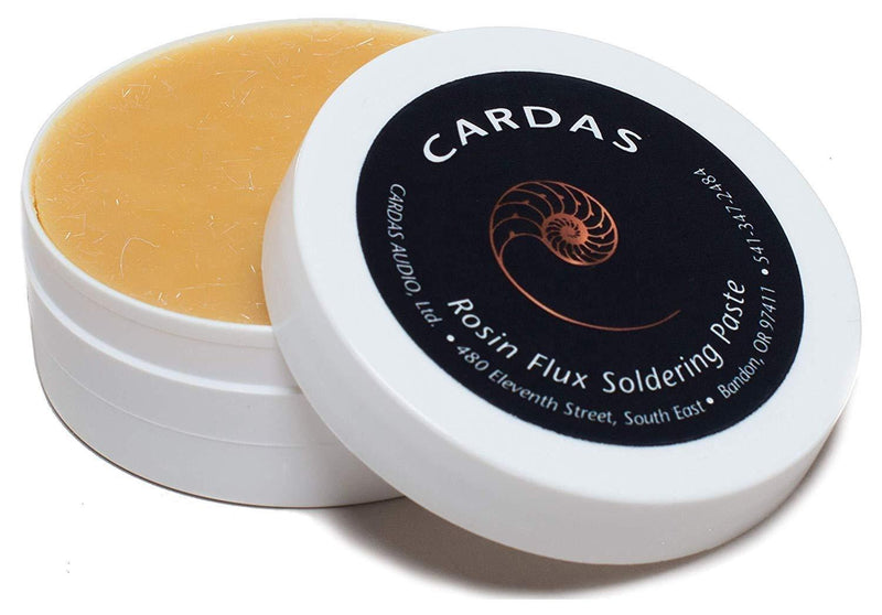  [AUSTRALIA] - CARDAS AUDIO Activated Rosin Solder Paste Flux for Quality Soldering 2 oz (55g) Jar