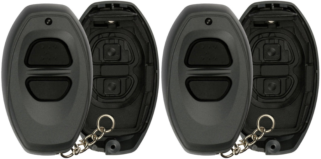  [AUSTRALIA] - 2 KeylessOption Just the Case Key Fob Keyless Entry Remote Shell Button Pads