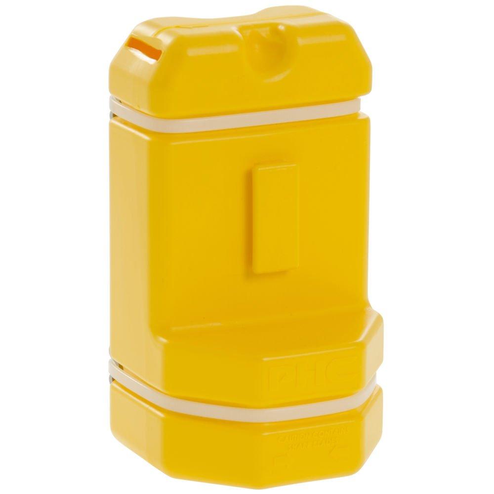  [AUSTRALIA] - PHc Blade Bank, Disposable Razor Blade Container, Hi-Vis Yellow, BB00205 1