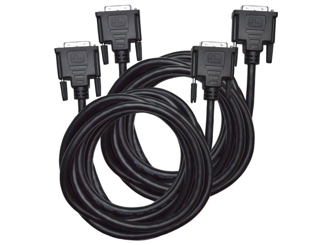 Direct Access Tech. Dual Link DVI-D to DVI-D Cable (10'/3 m) - Two Pack (D0226) - LeoForward Australia