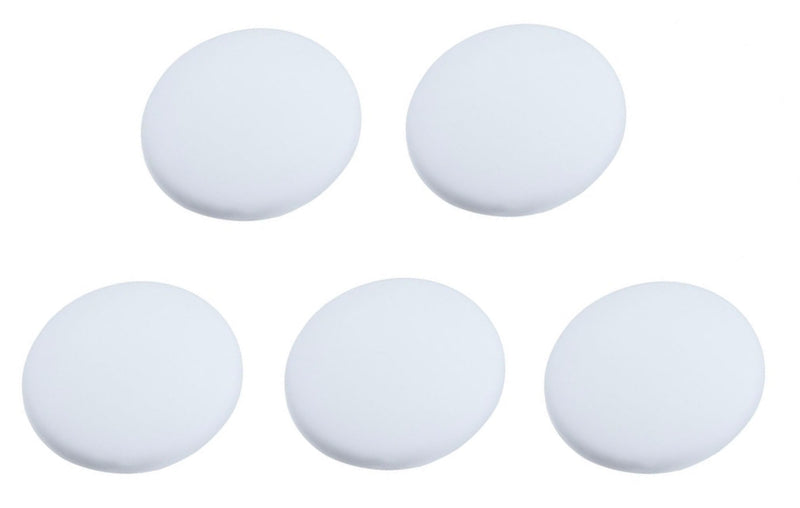  [AUSTRALIA] - Wall Protectors from Door Knobs-Efbock Silicone Door Stoppers Wall Protector-Premium Door Bumper Wall Guards for Home or Office -Self Adhesive Door Handle Bumper Guard Stopper Rubber Stop (white 5pcs) 5 1.57inch(white)