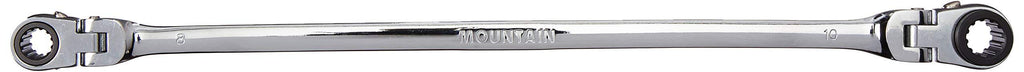 [AUSTRALIA] - Mountain MTNRM810 Ratcheting Double Box Flex Wrench, 8x10mm