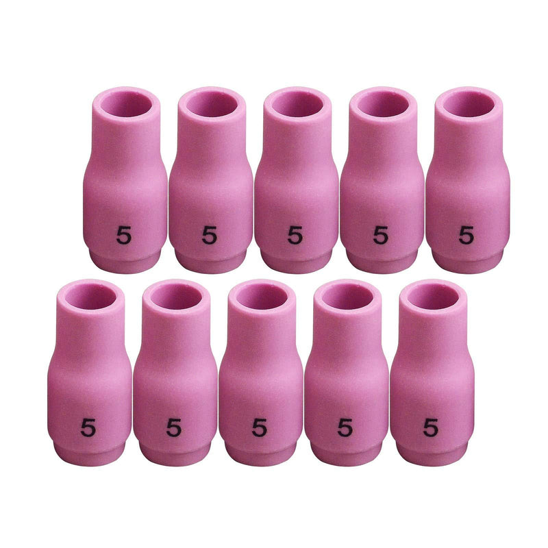  [AUSTRALIA] - 13N09 TIG Alumina Nozzle Ceramic Cups Fit PTA SR DB WP 9 20 25 TIG Welding Torch Accessories 10pk