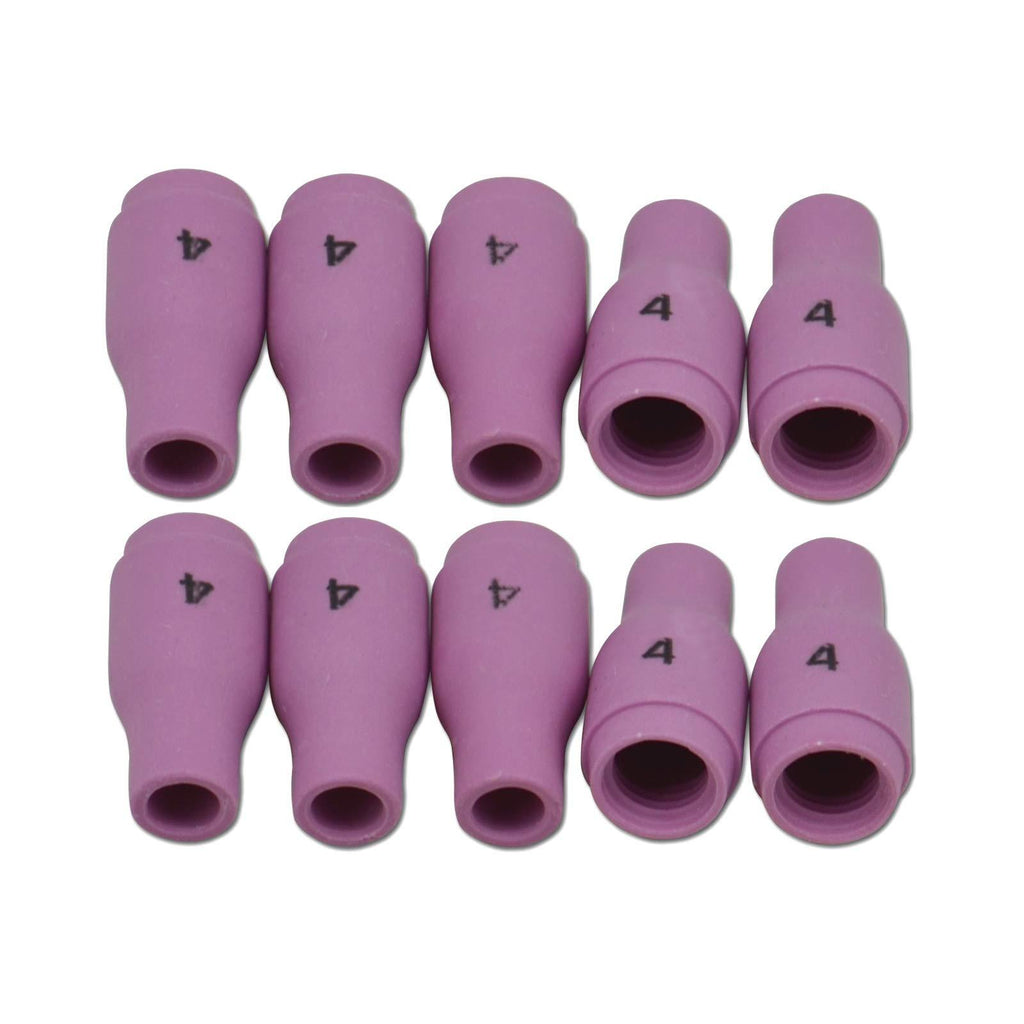  [AUSTRALIA] - 13N08 TIG Alumina Nozzle Ceramic Cups Fit PTA SR DB WP 9 20 25 TIG Welding Torch Accessories 10PK