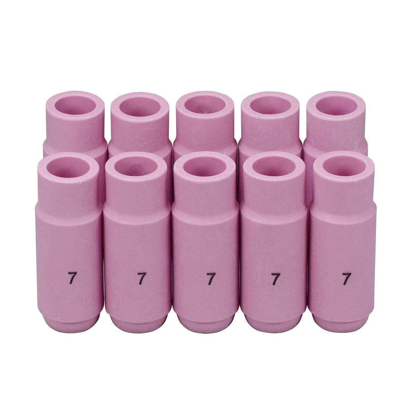  [AUSTRALIA] - TIG Alumina Nozzles Ceramic Shield Cup 10N47 Fit DB PTA SR WP 17 18 26 TIG Welding Torch 10pk