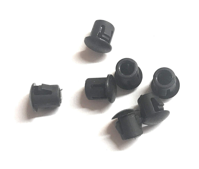  [AUSTRALIA] - MBPF-1/4" 0.25 inch Locking Black Plastic Body and Sheet Metal Hole Plug Qty 50 PDR Paintless Dent Repair