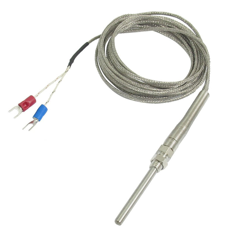 uxcell K Type 50x5mm 500C Probe Thermocouple Temperature Sensor Cable 9.8ft 3 Meters - LeoForward Australia