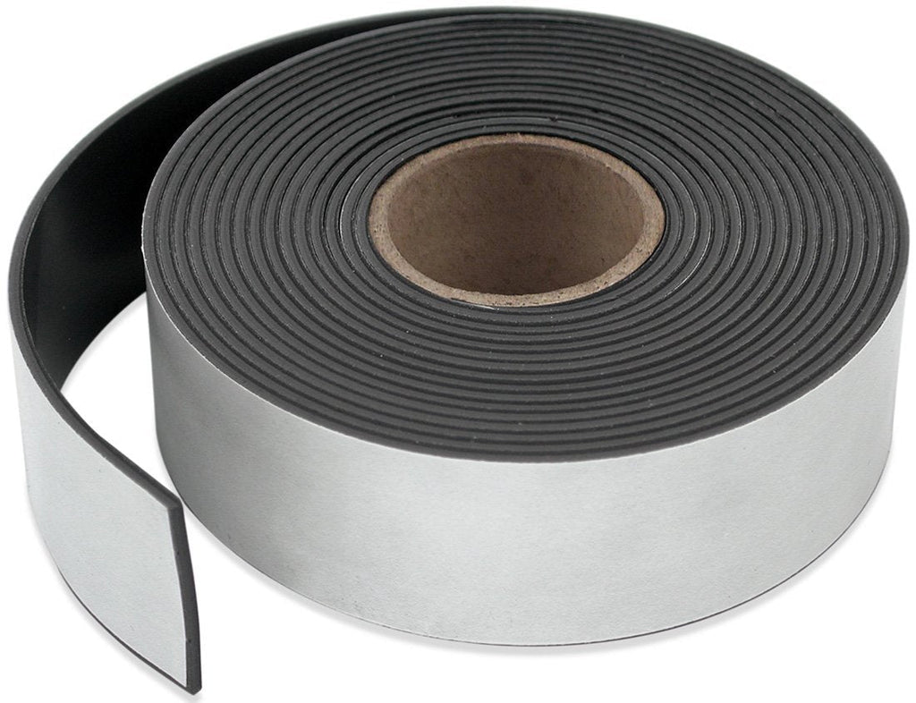 Master Magnetics ZG60A-A10BX Flexible Magnet Strip with Adhesive Back, 1/16" Thick, 1-1/2" Wide, 10' (1 Roll) - LeoForward Australia