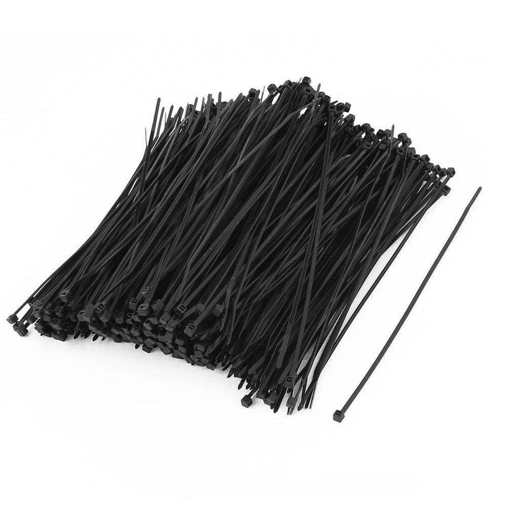  [AUSTRALIA] - uxcell Nylon Strip Zip Wire Cable Tie Fastener Off 2mmx150mm 500pcs