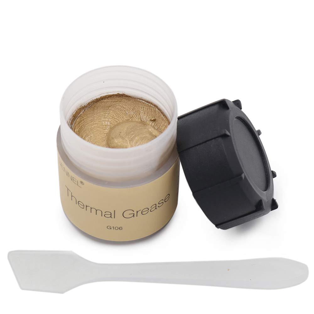 GENNEL G106 20Grams Gold Thermal Paste, Thermal Grease Compound, Heatsink Paste for CPU Coolers GPU Processor Ovens Chipset Cooling,High Performance - LeoForward Australia