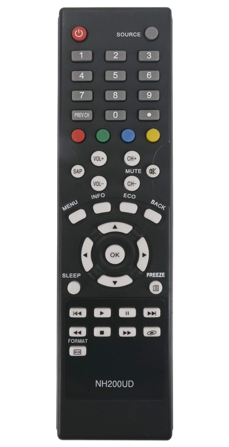 New Replaced Remote Control NH200UD For Sylvania Emerson TV LC190SS1 LC220SS1 LC260SS1 LC320SS1 LC407SS1 LC407EM1 A0171 LC190SS2 LC320SS2 A01PDUH LC260SS2 - LeoForward Australia