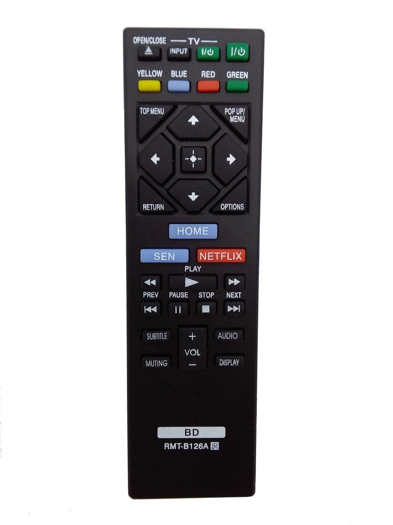 VINABTY B126A New Replaced Remote RMT-B126A fit for Sony Blu-Ray DVD Player BDPBX120/BDP-BX120/BDPS3200/BDP-BX320/BDPBX320/BDP-BX520/BDPBX520/BDP-BX620 - LeoForward Australia